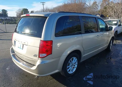 2014 Dodge Grand Caravan Sxt from USA, damaged, VIN 2C4RDGCG7ER128892